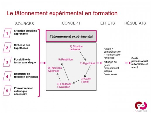 Le tâtonnement expérimental